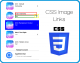 CSS Image Links