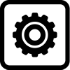 Auto-Repair-Shop-black-setting-wheel-Icon-on-white-background
